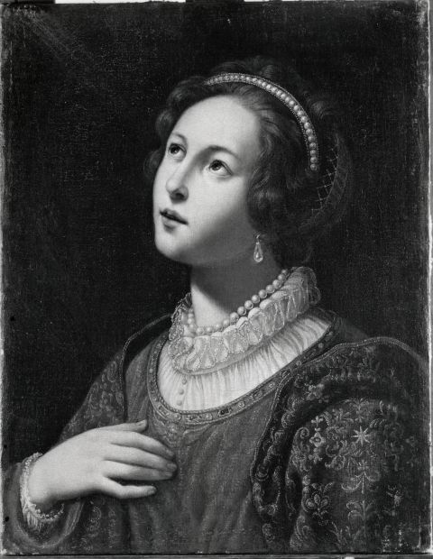 Hobbs, Sherley — The Walters Art Gallery, Baltimore, Female Saint in Ecstasy, Italian, 17th century — insieme